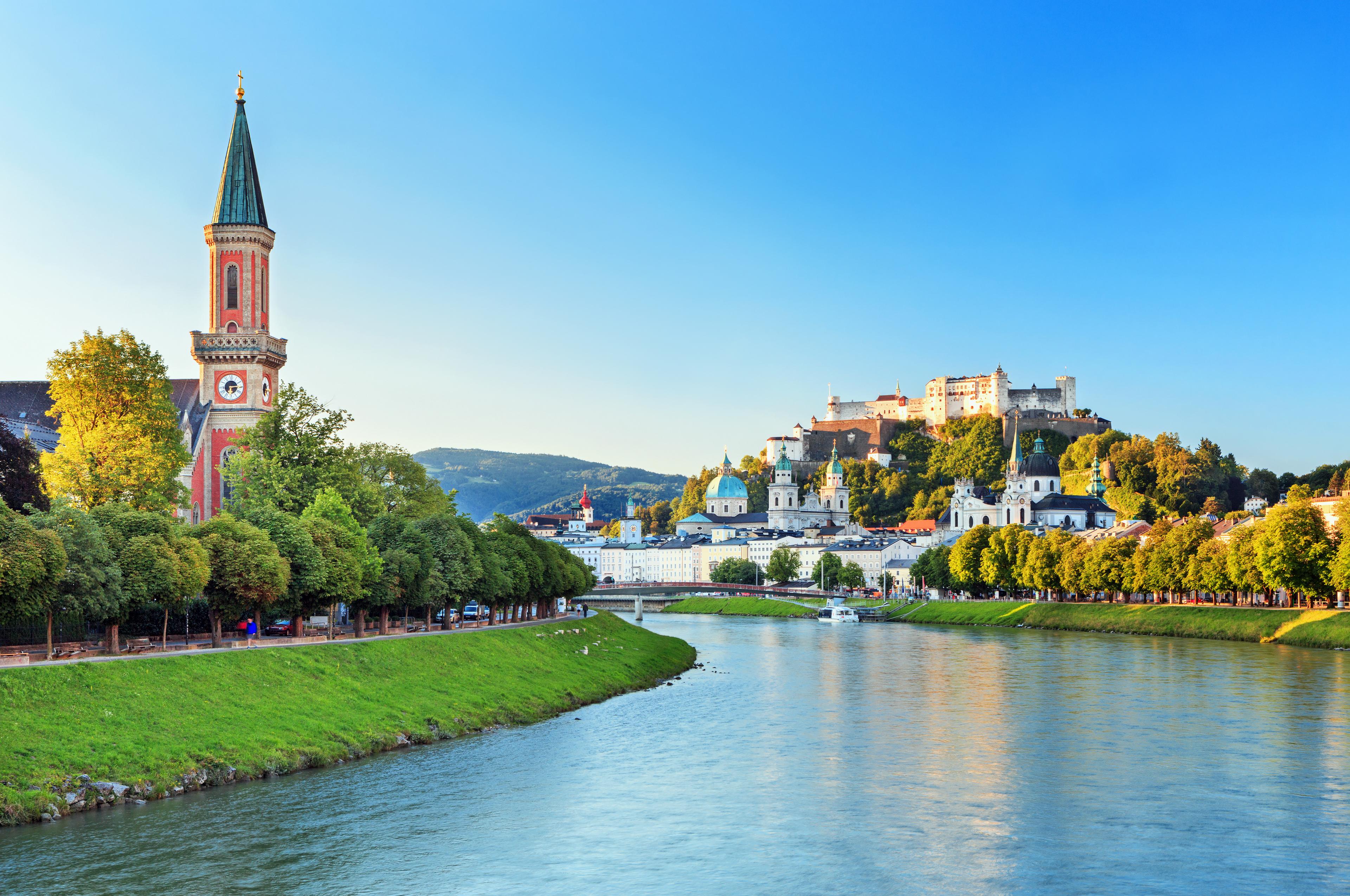 The Salzburg city, cover photo
