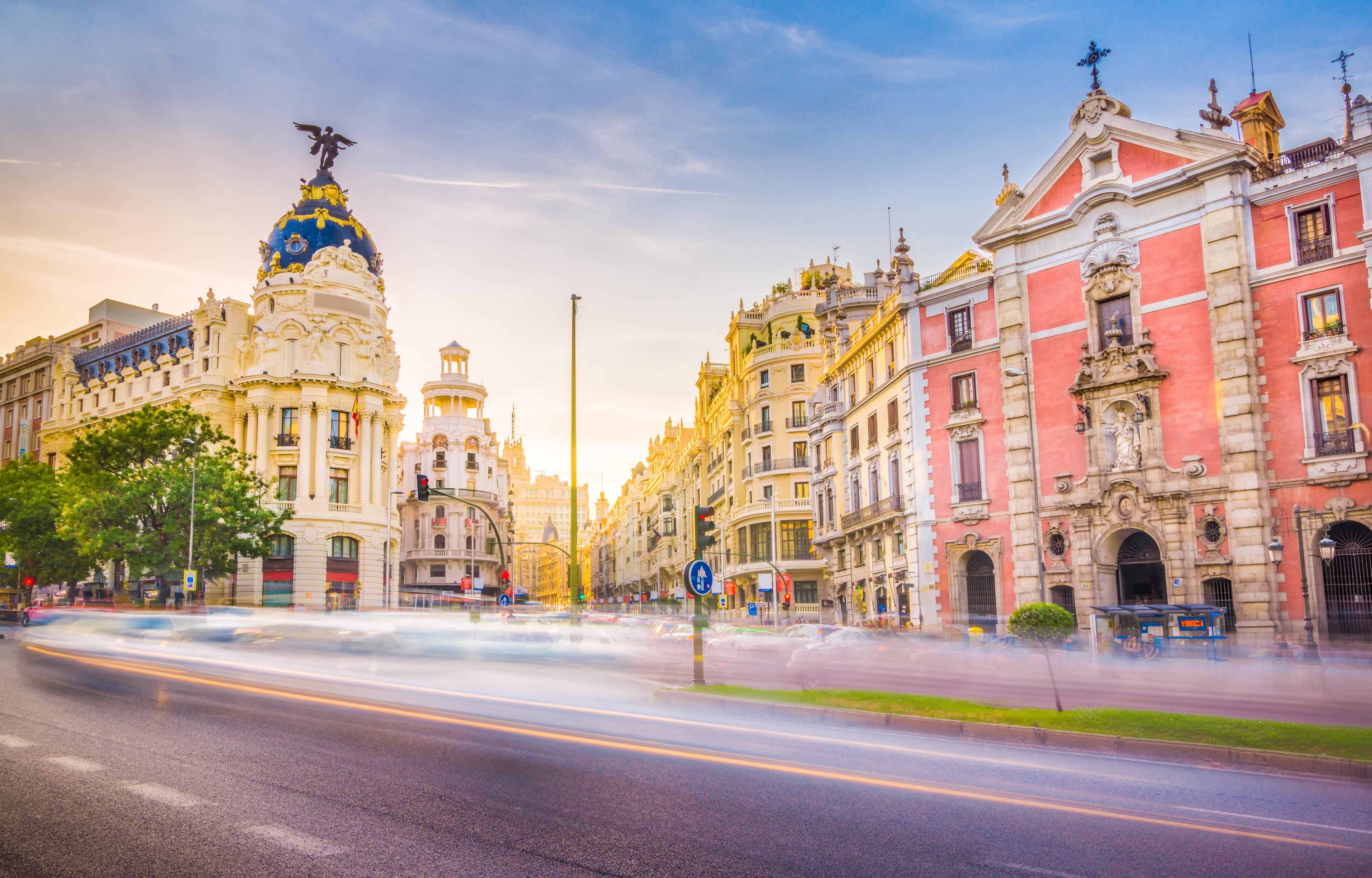 The Madrid city, cover photo