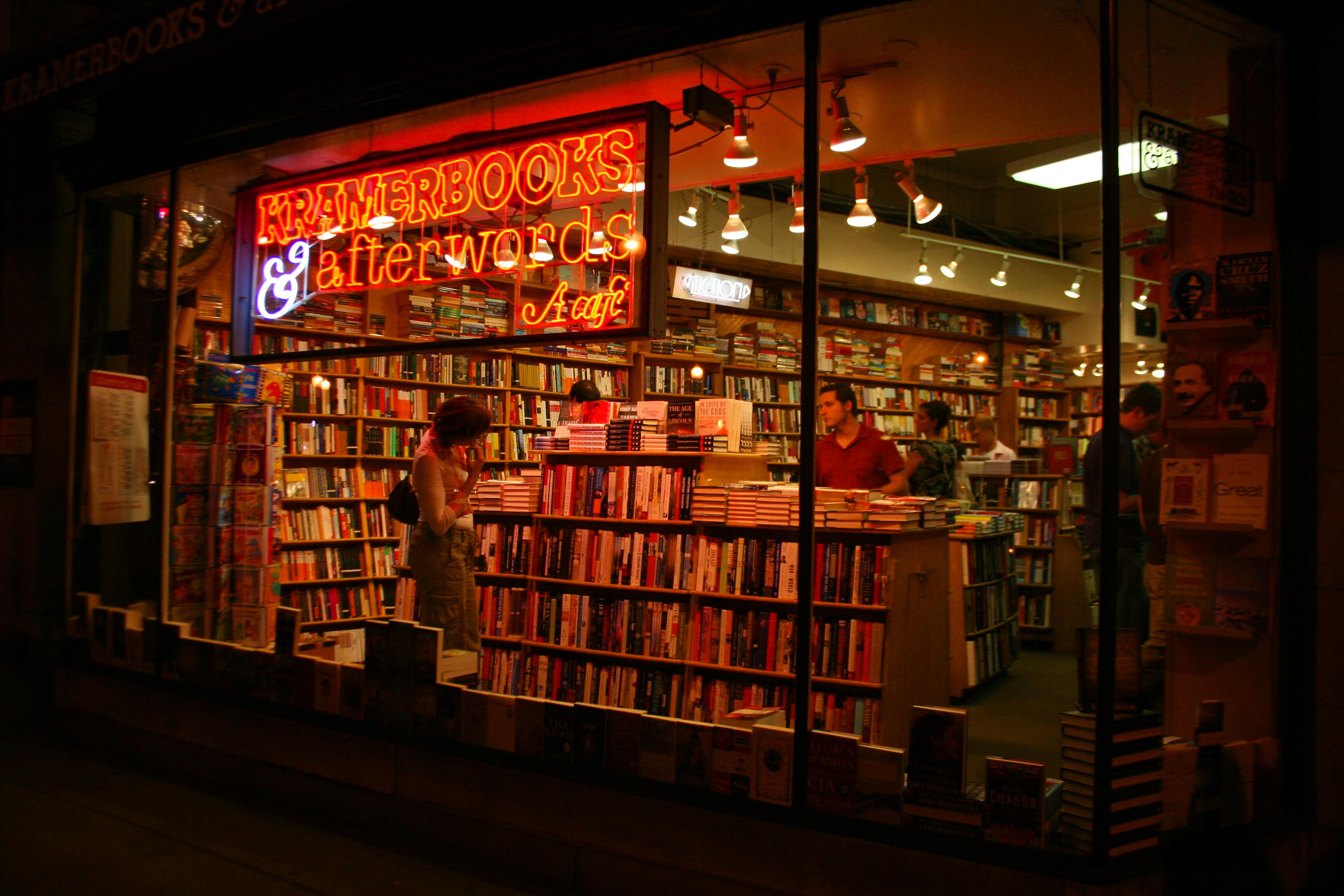 Cover image of this place Kramerbooks & Afterwords Cafe