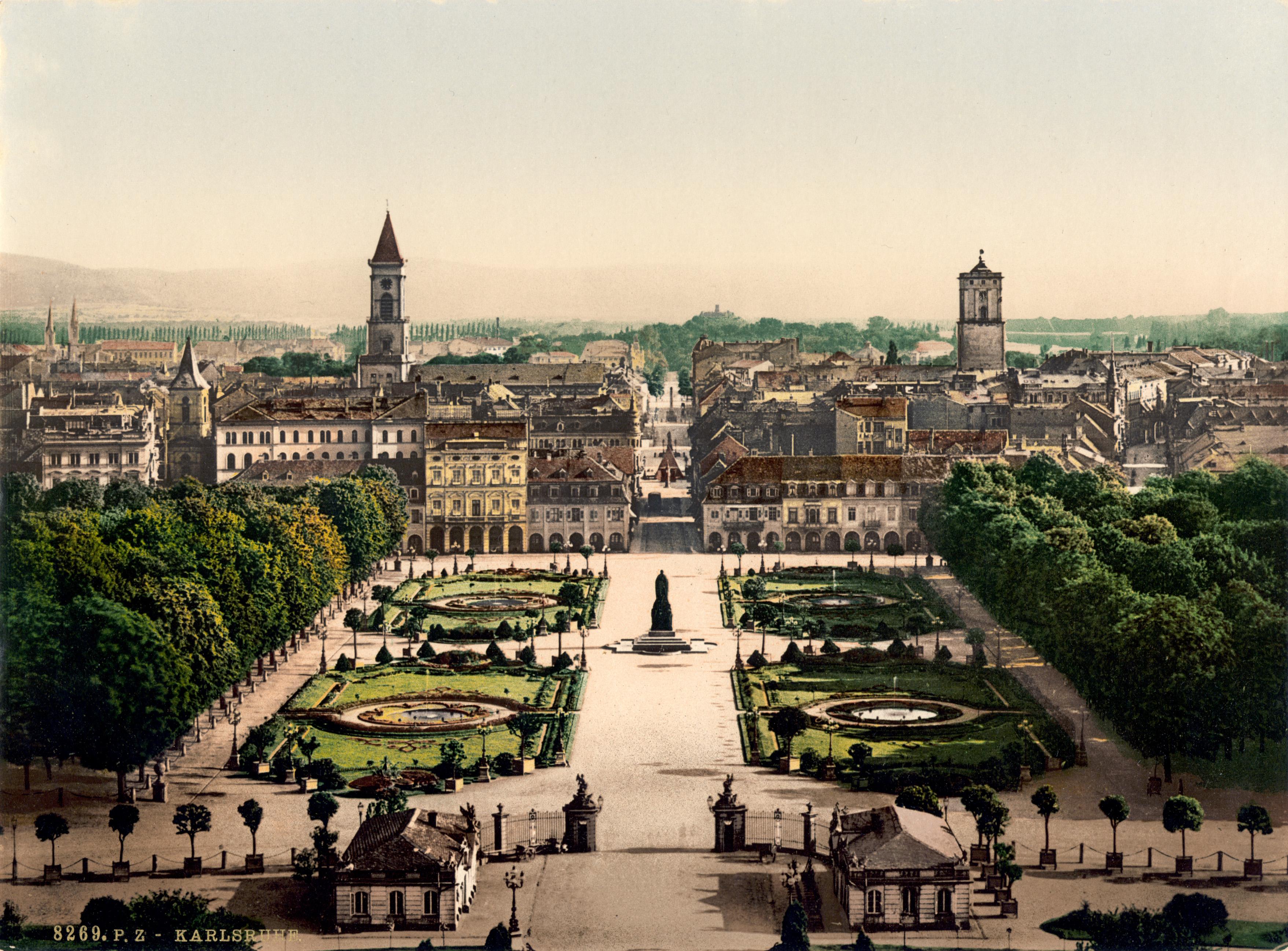 The Karlsruhe city, cover photo