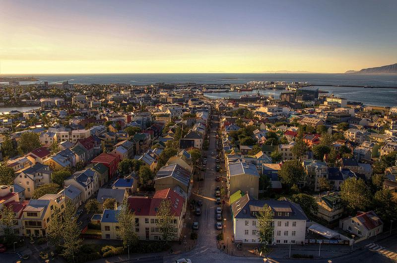 The Reykjavik city, cover photo