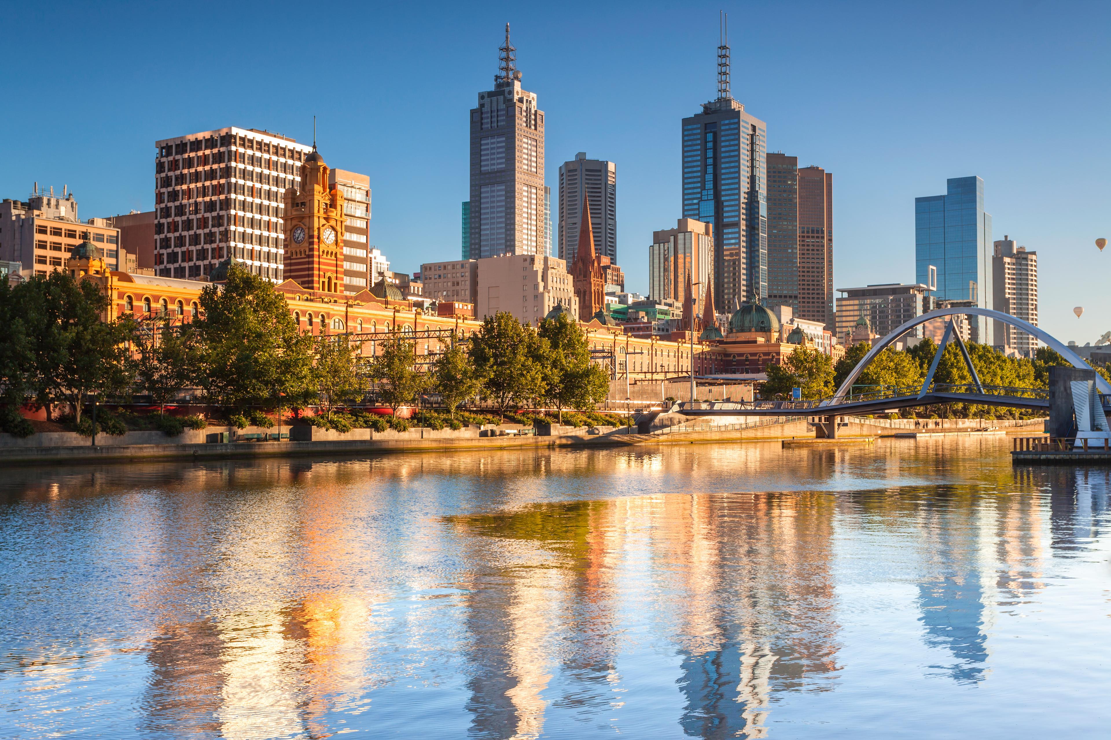 The Melbourne city, cover photo