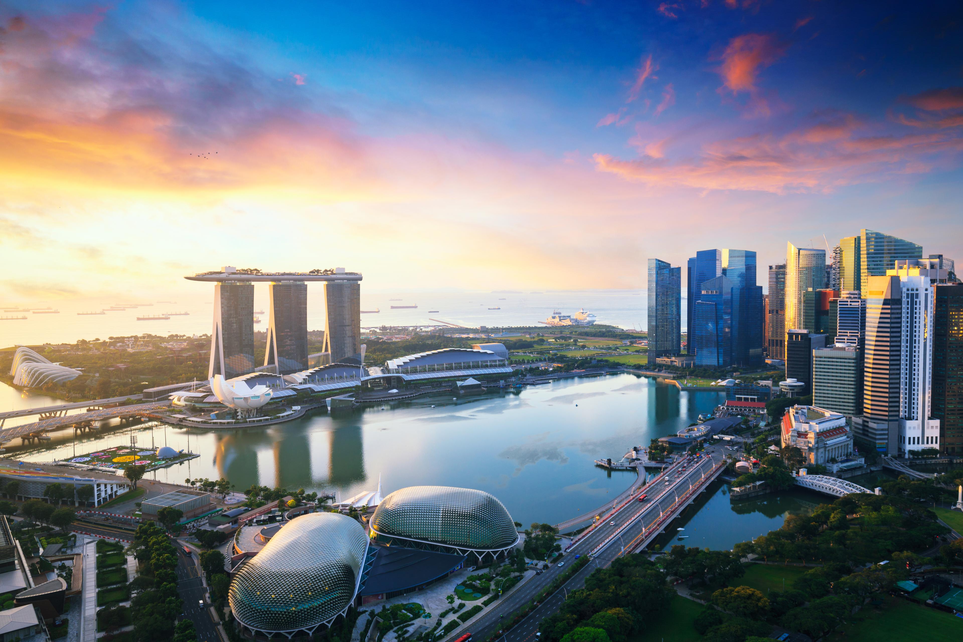 The Singapore city, cover photo