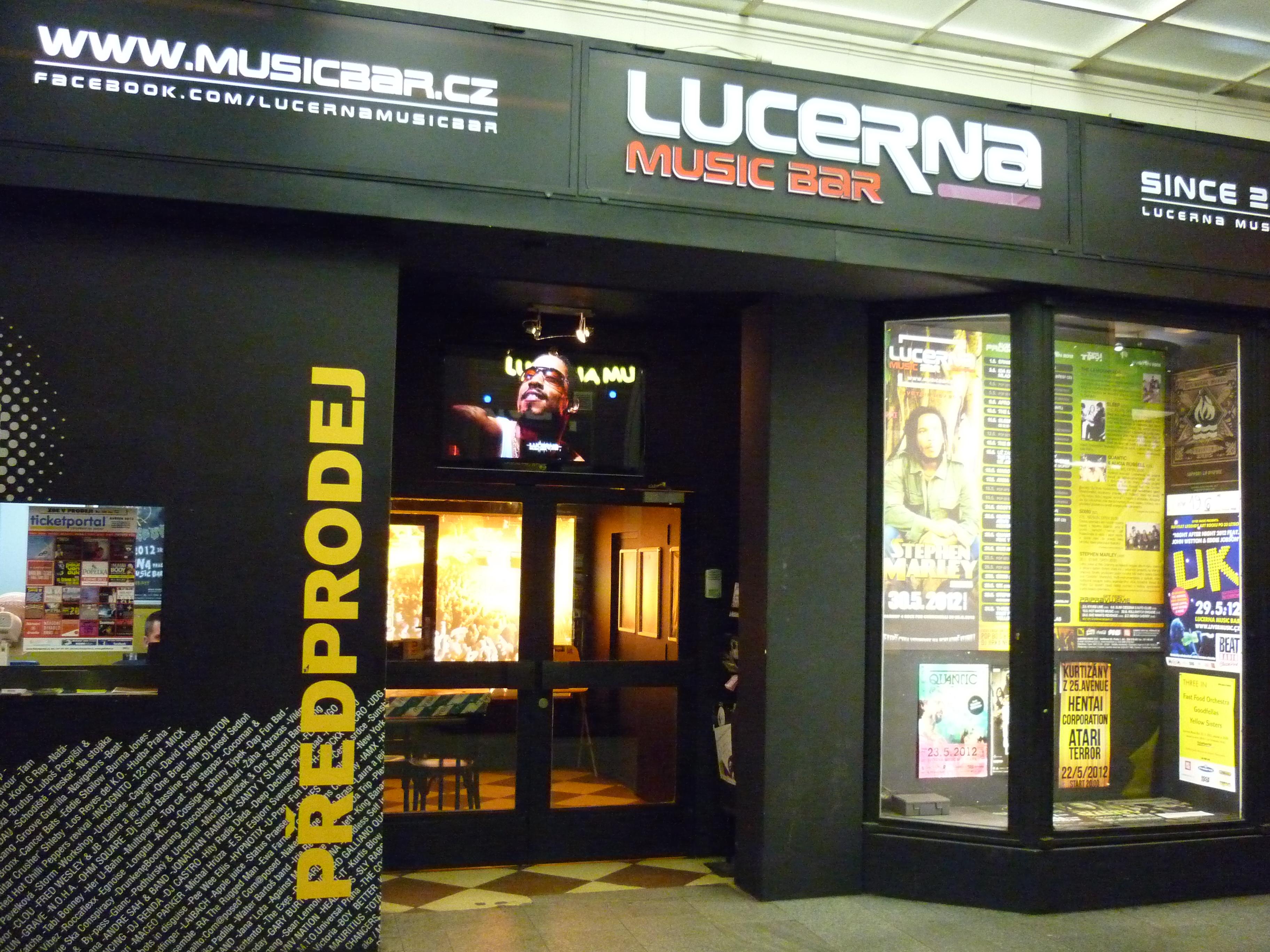 Cover image of this place Lucerna Music Bar