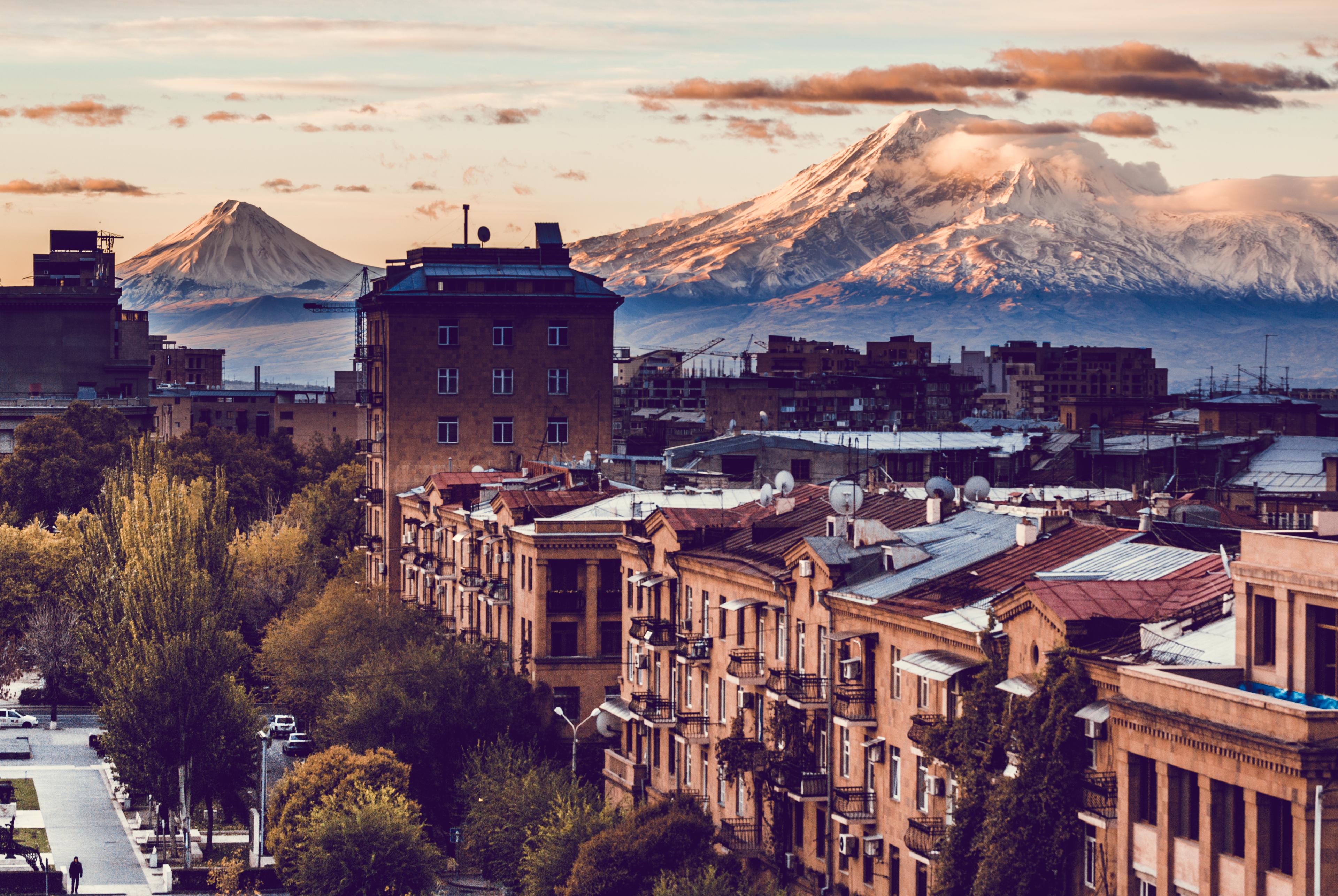 The Yerevan city, cover photo