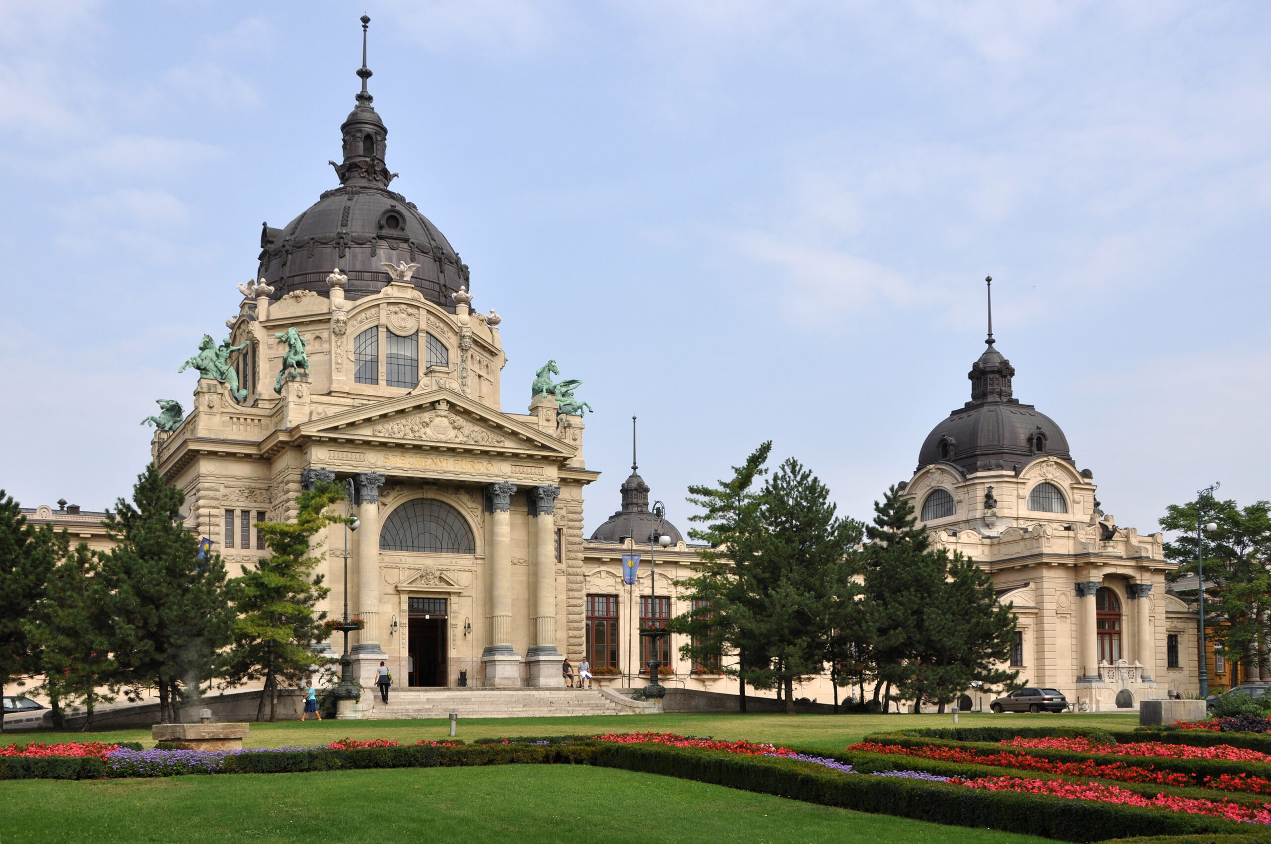 The Szechenyi Baths, a classic Sunday soak.