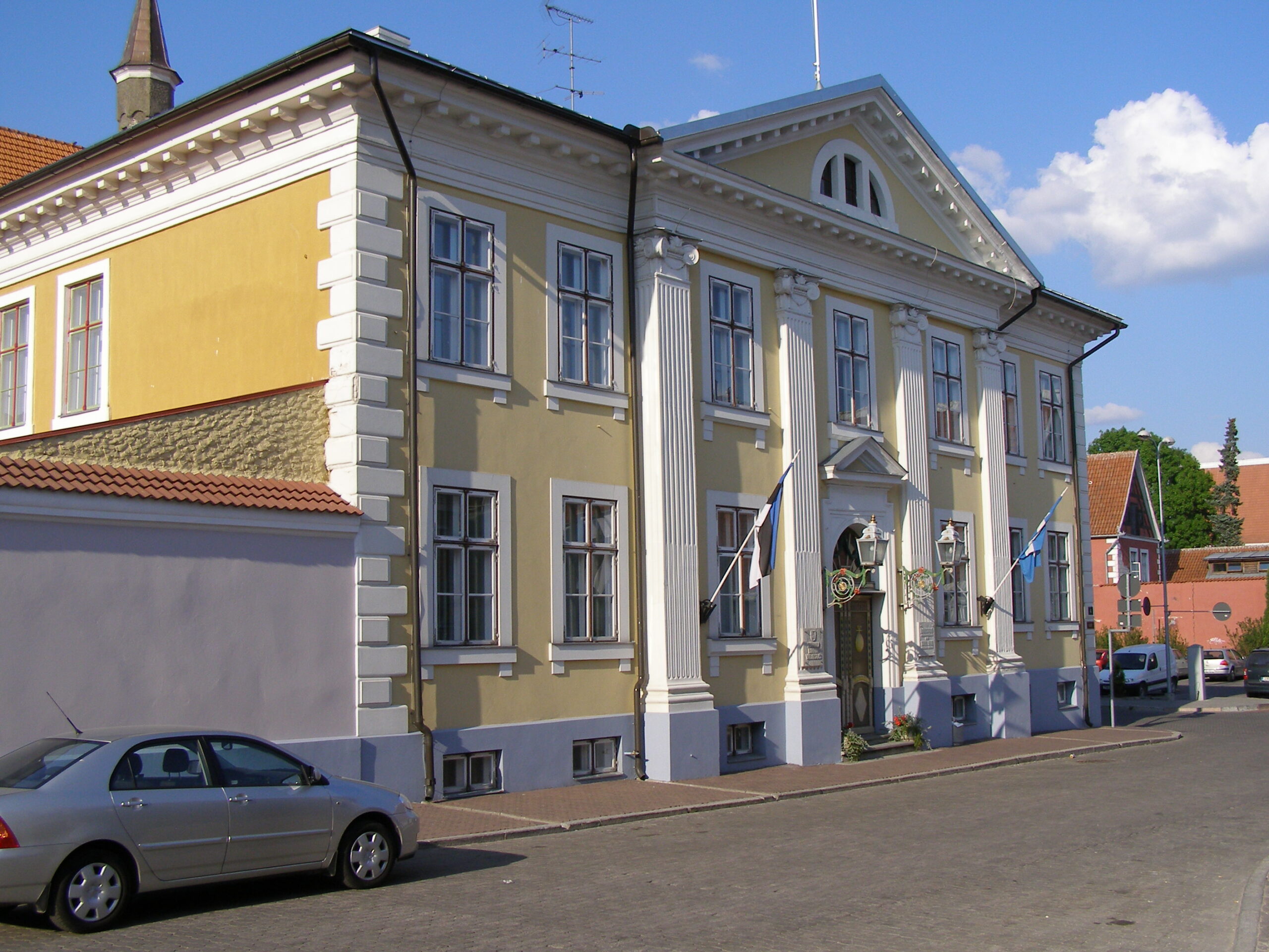 Parnus old town centre.