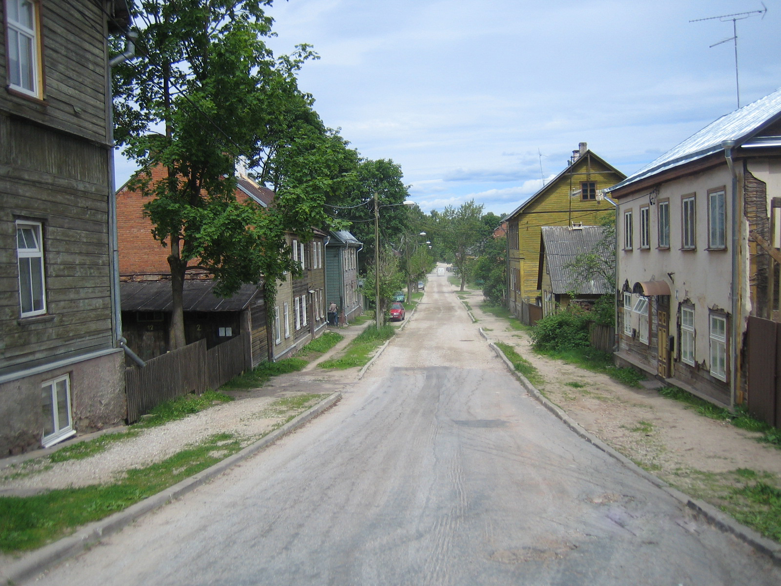 The wooden houses of Supilinn.