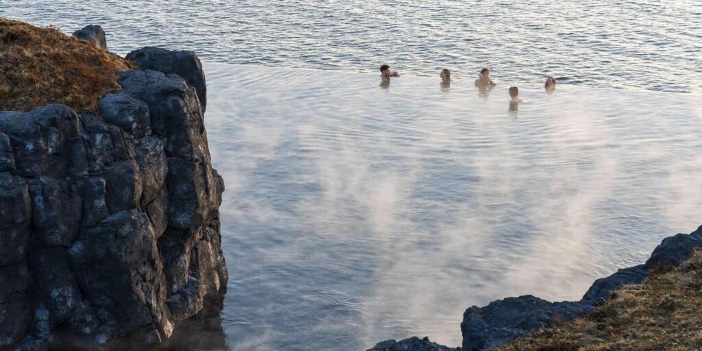 Sky Lagoon oceanfront geothermal lagoon near Reykjavik