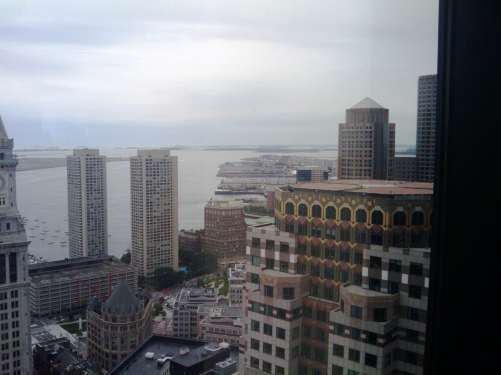 Fort Point and the Seaport District in Boston Massachusetts