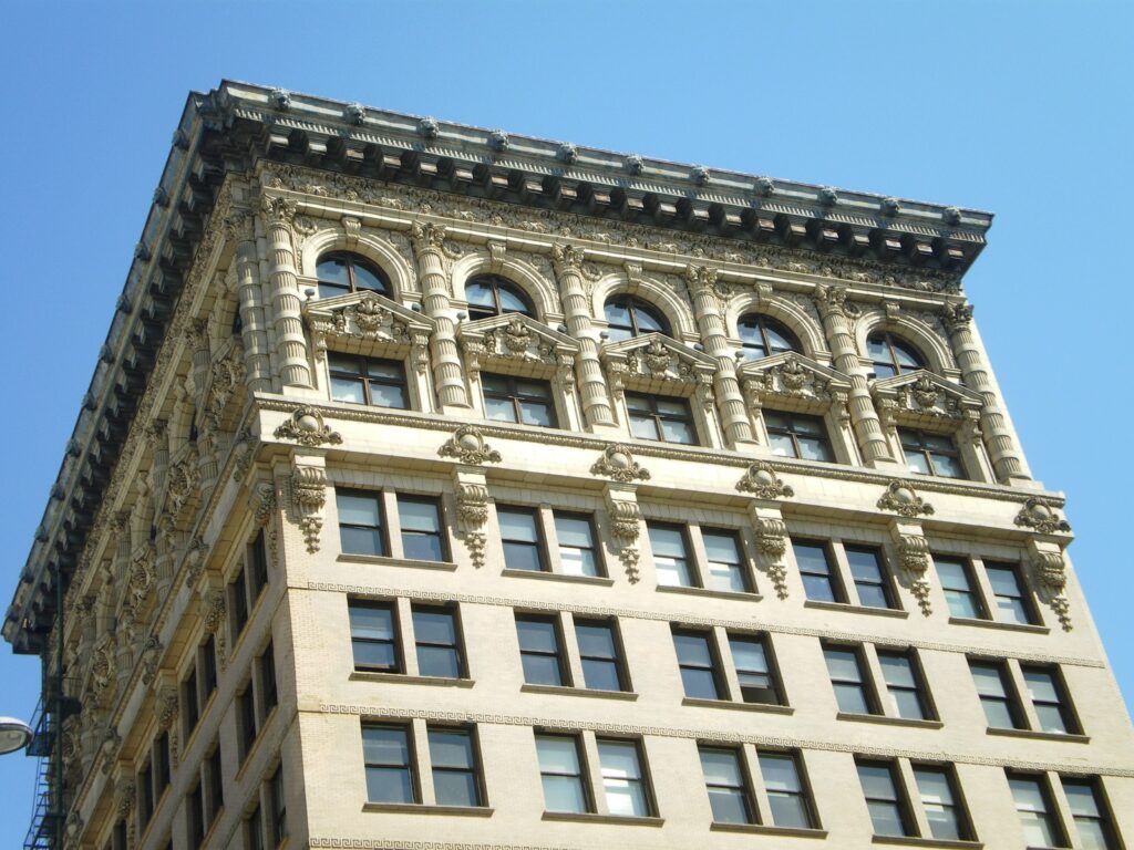 Historic Core district in downtown Los Angeles California