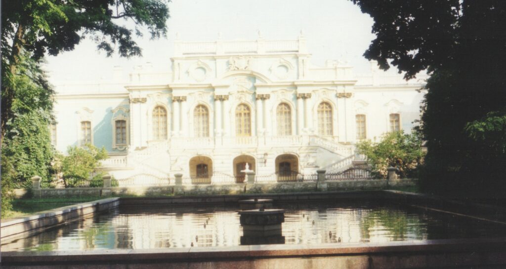 Mariinskyi Palace in central Kyiv
