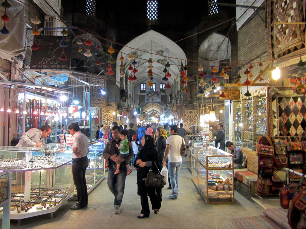 Bazaar-e Bozorg (Grand Bazaar), Isfahan