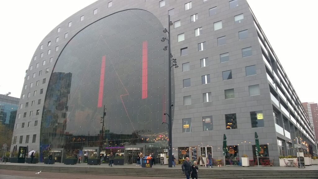 Exterior of Markthal, Rotterdam (2018) 03