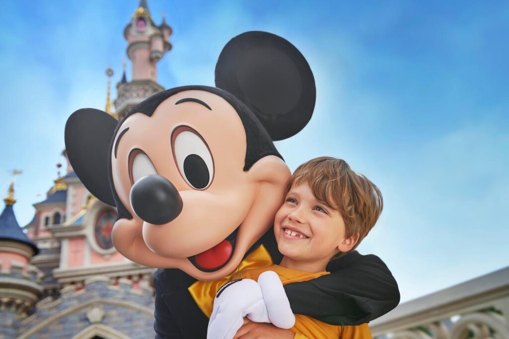 Disneyland Paris castle — park tickets