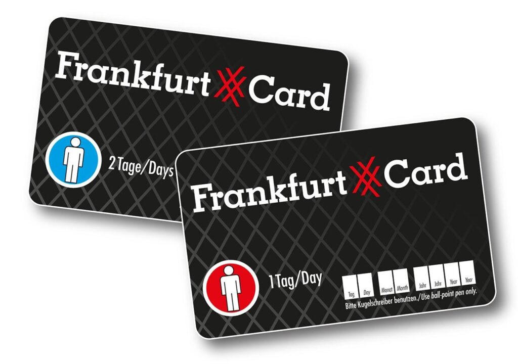 Frankfurt Card city pass with transport and museum discounts