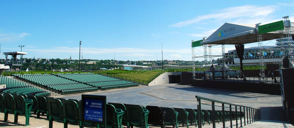 Agora du Vieux-Port (vue panoramique) in Quebec City