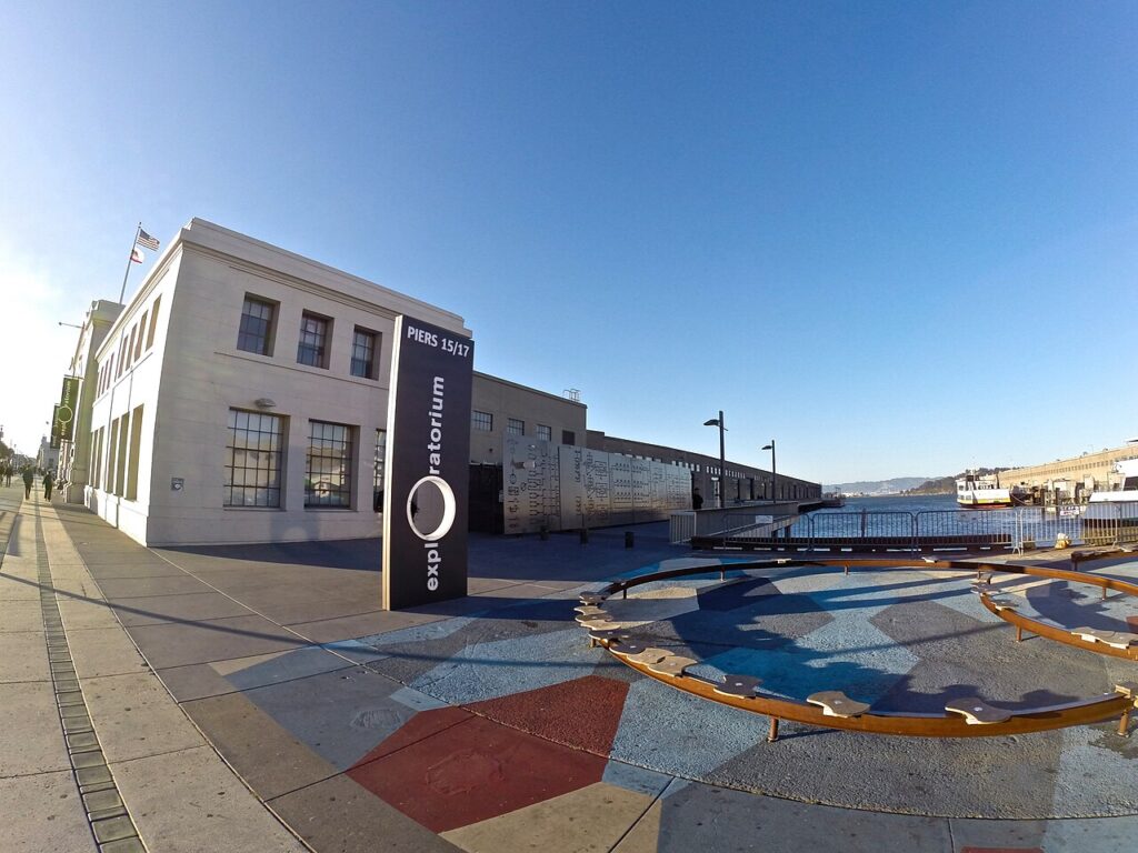 Exploratorium building at Pier 15 on the Embarcadero