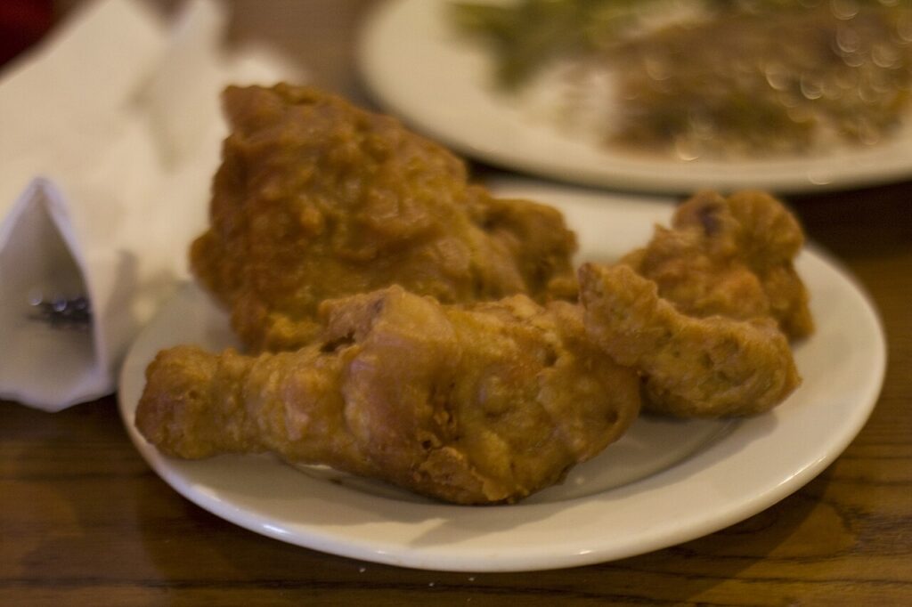 Fried chicken from Willie Mae's Scotch House in Treme
