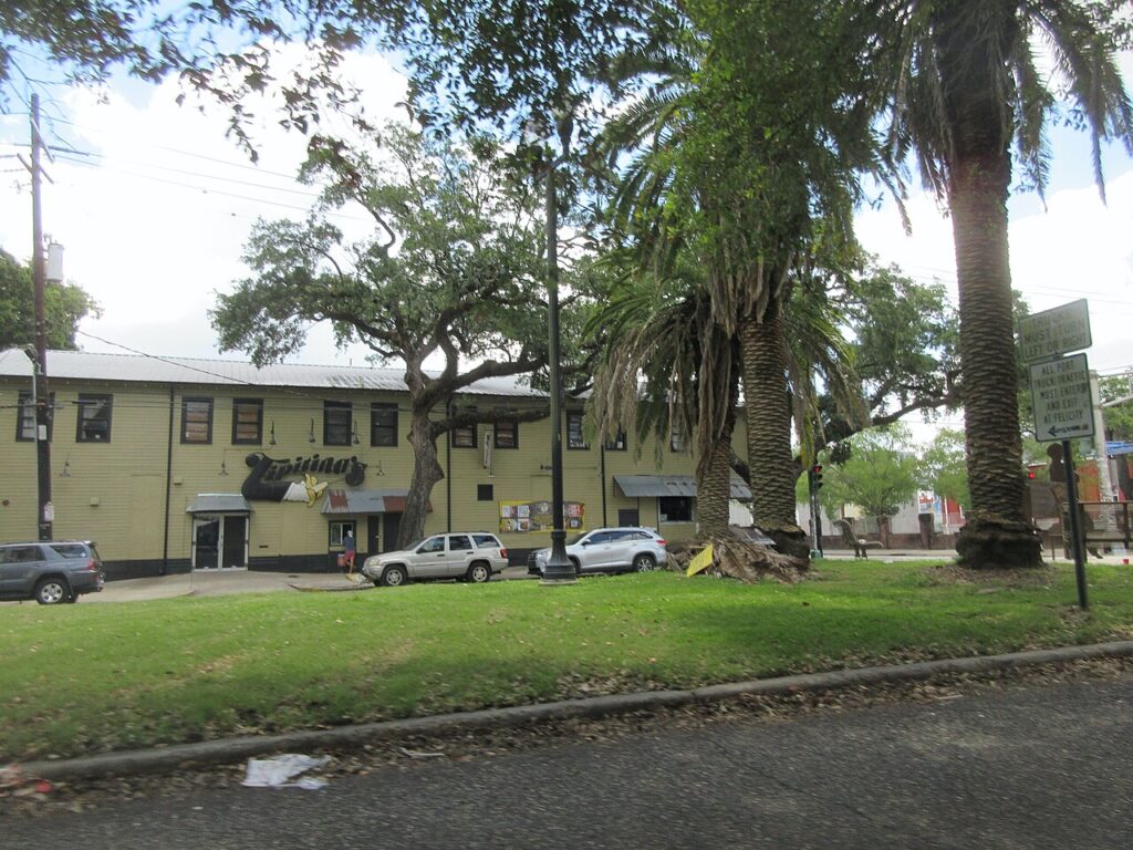 Exterior of the music venue Tipitina's in Uptown New Orleans