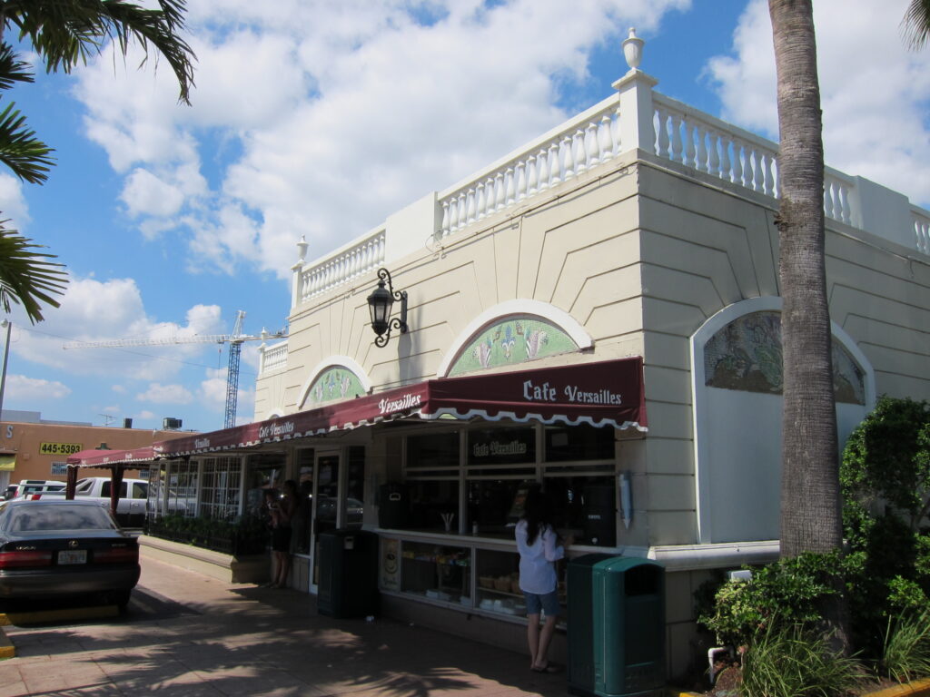 The Versailles Cuban restaurant in Little Havana, Miami