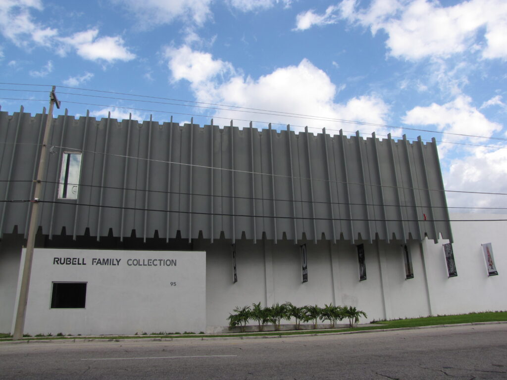 Gallery interior at the Rubell Museum in Miami