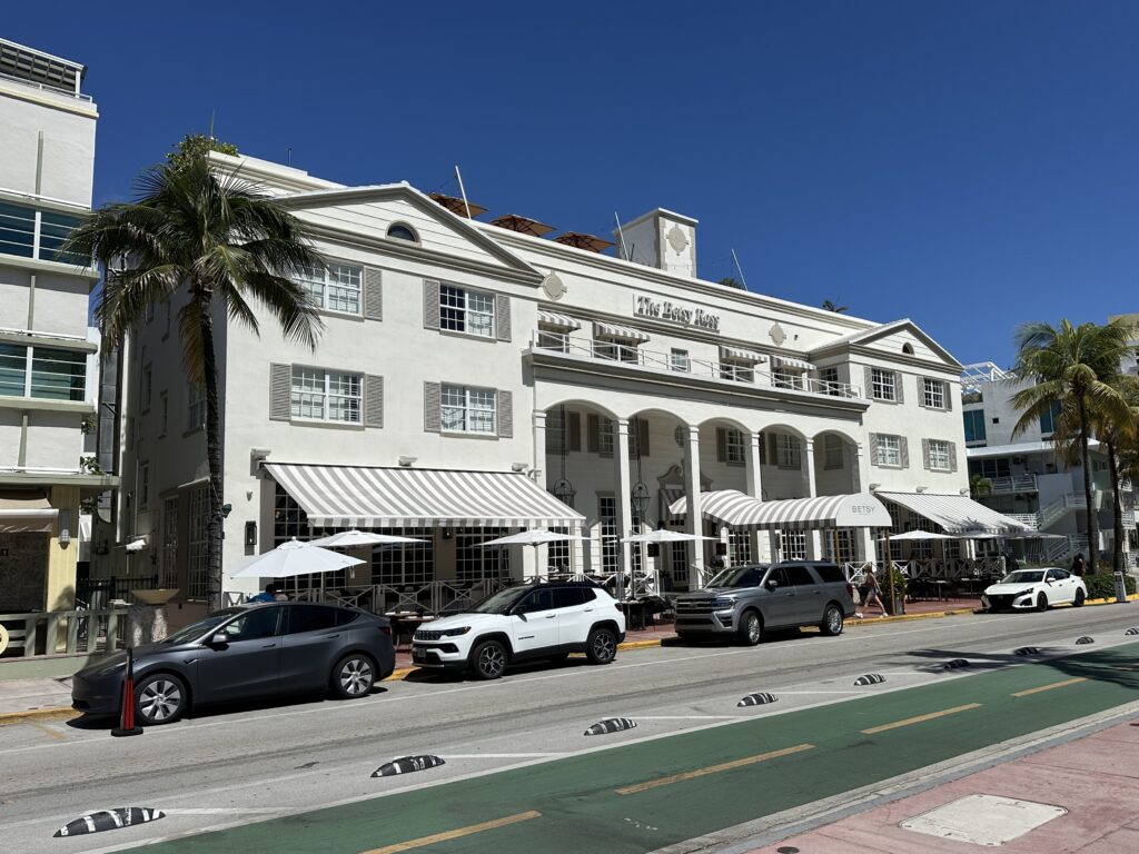 The Betsy Hotel, a classic South Beach hotel