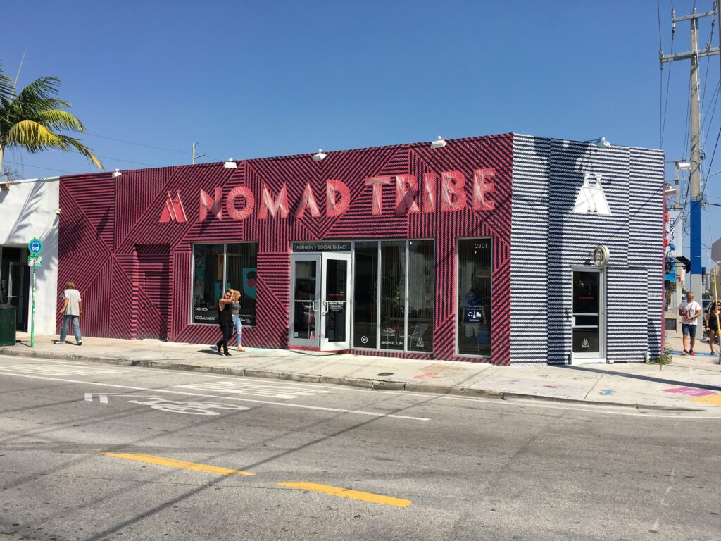 The Nomad Tribe boutique in Wynwood, Miami