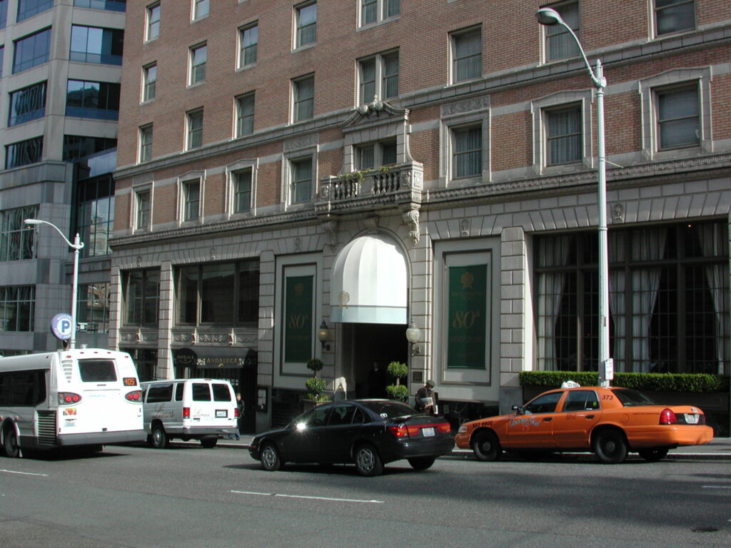 Historic Mayflower Park Hotel in downtown Seattle