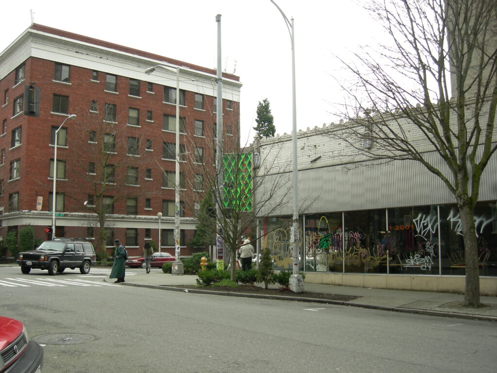 Exterior of The Crocodile music club in Belltown, Seattle