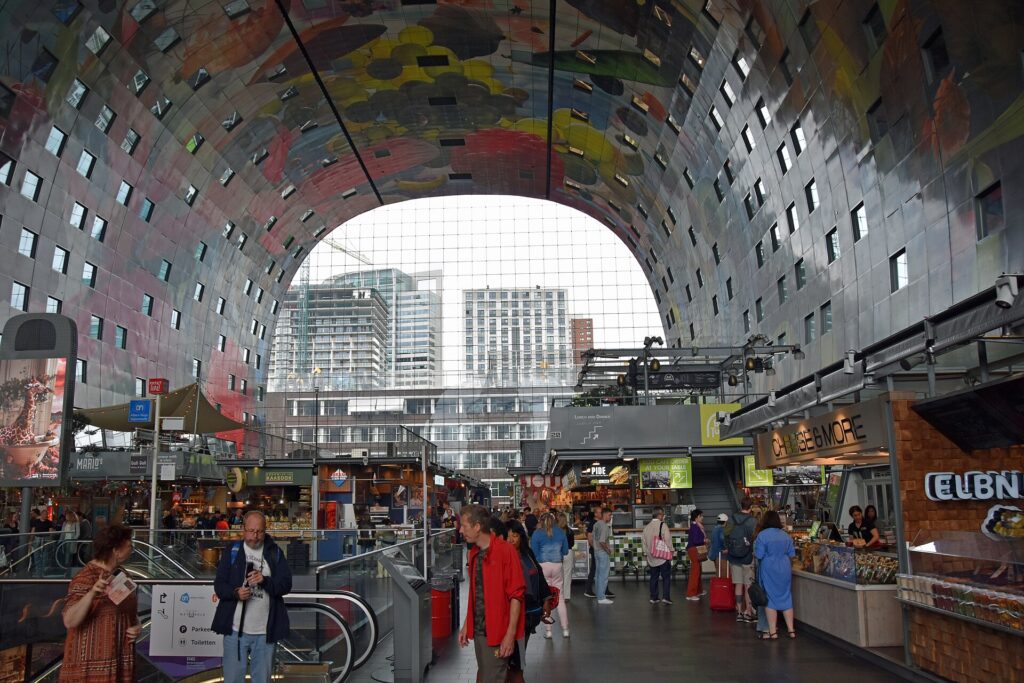 Interior of Markthal (Rotterdam)