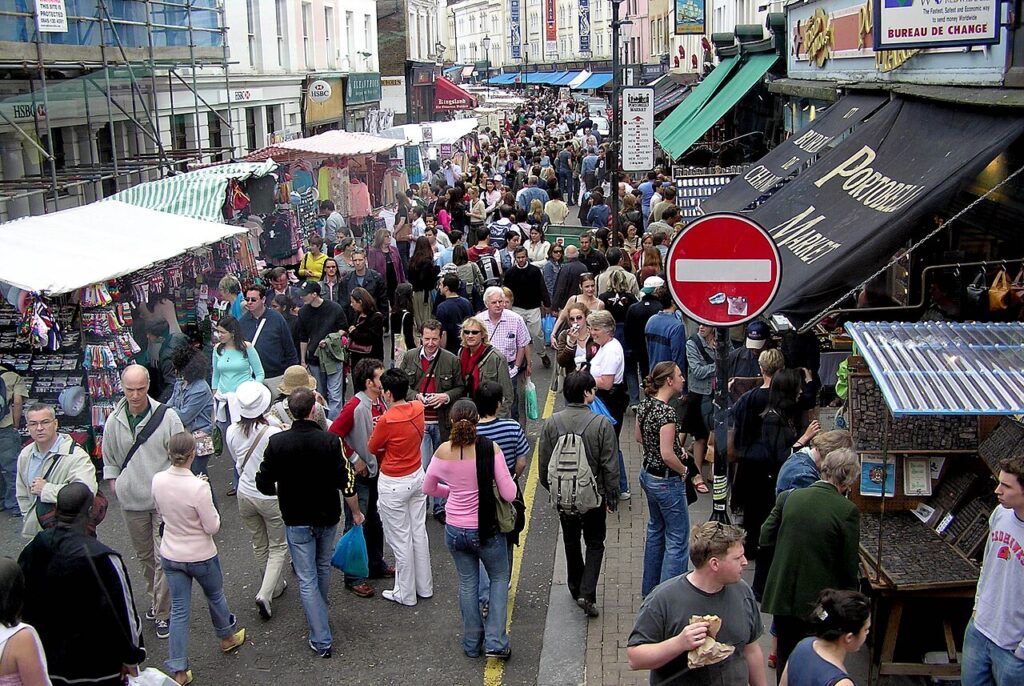 Portobello Road Market, London
