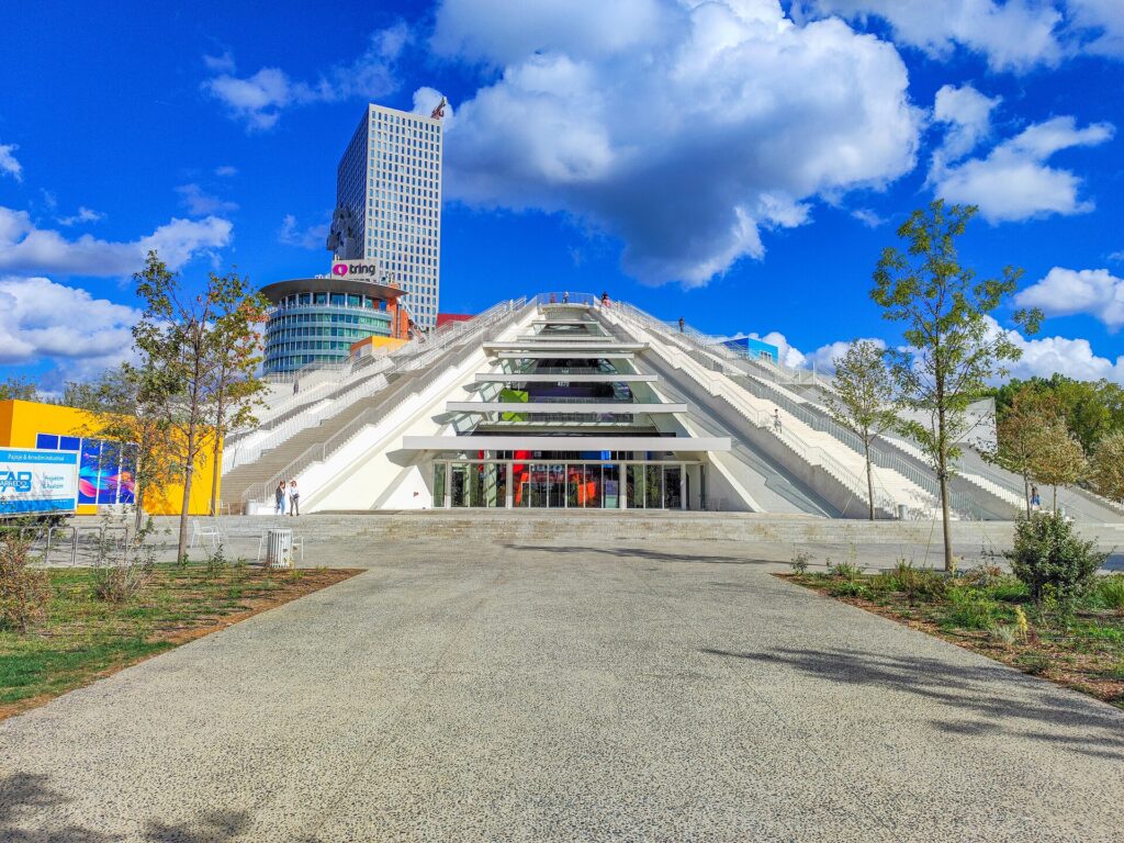 Pyramid of Tirana October 2023