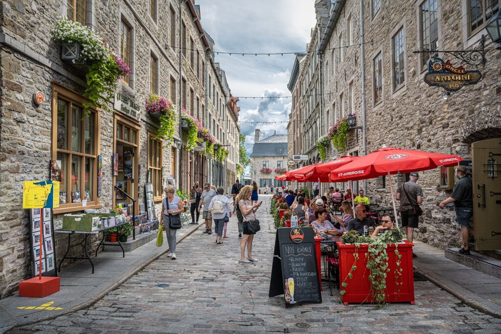 Petit Champlain. Quebec city Historic downtown 3 in Quebec City