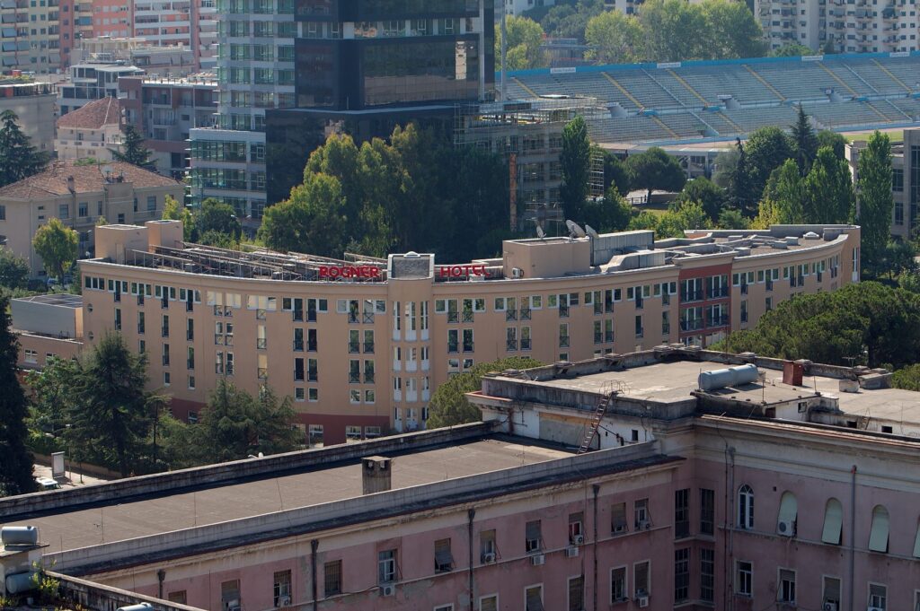Rogner hotel, Tirana, Albania, 20070713 img 1226