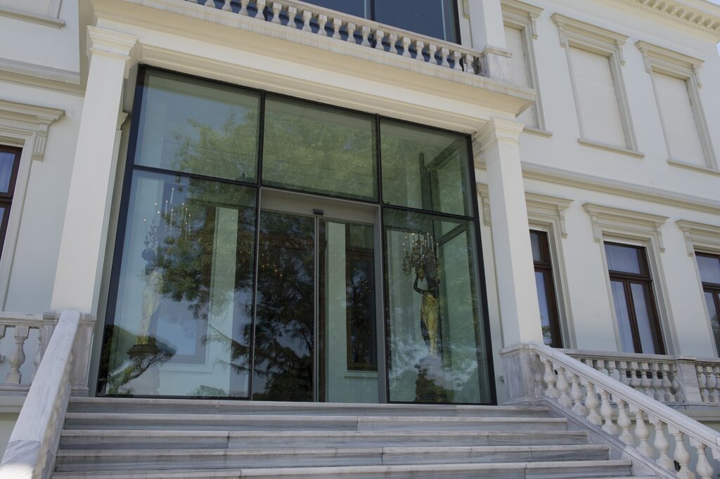 Sakıp Sabancı Museum exterior in Emirgan, Istanbul