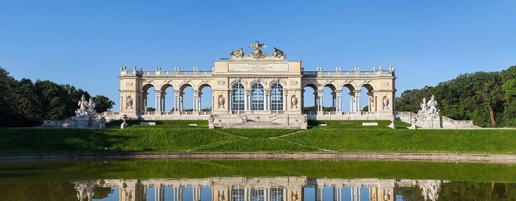 Gloriette at Schönbrunn Palace gardens, Vienna