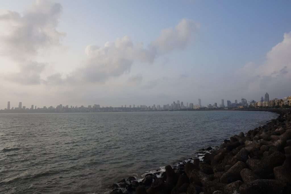 Mumbai Skyline from Marine Drive