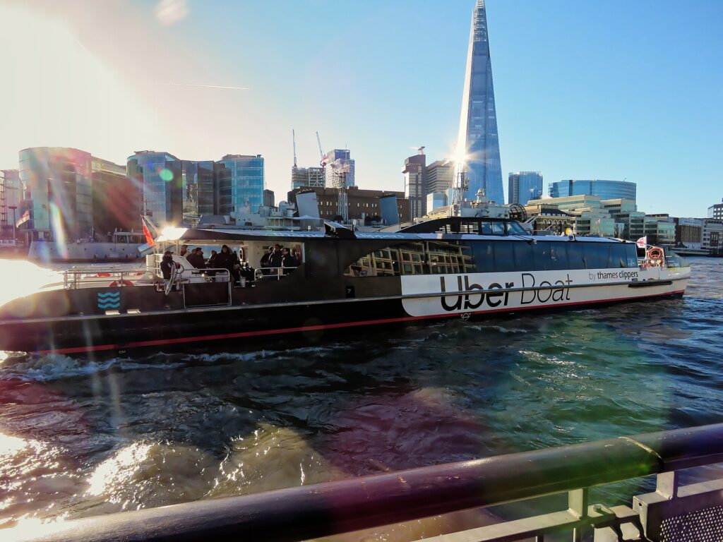 Uber Boat by Thames Clippers