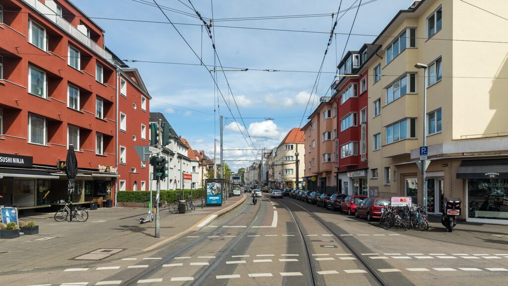 Zulpicher Strasse in the Cologne student quarter