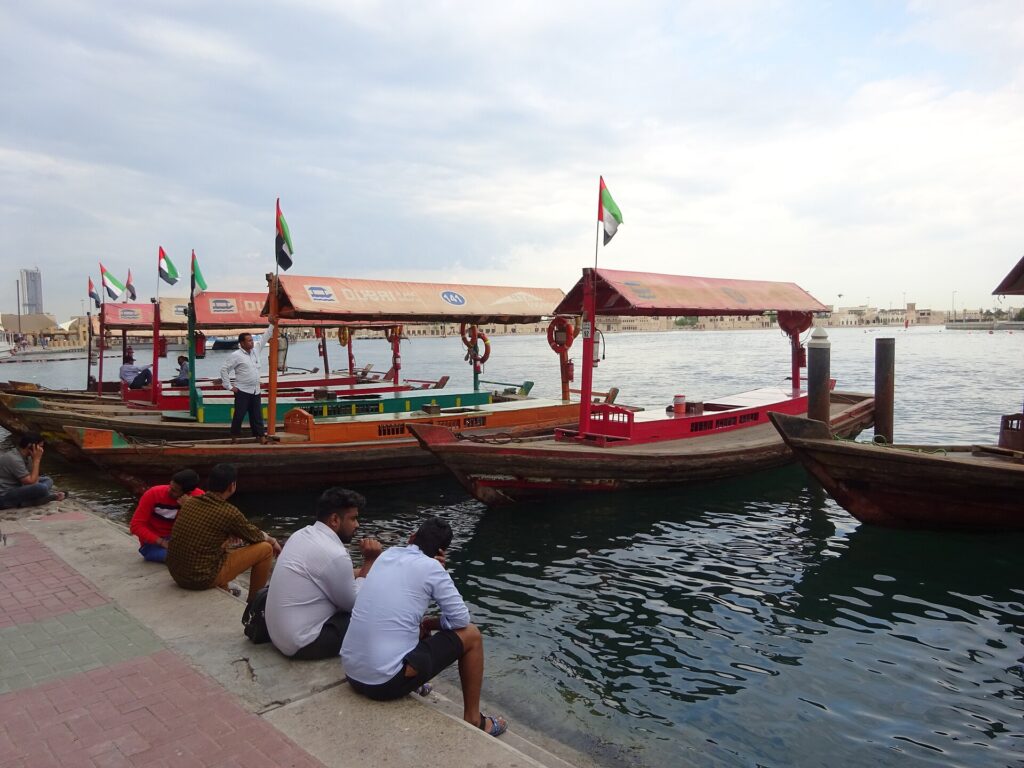 Dubai Creek abra crossing