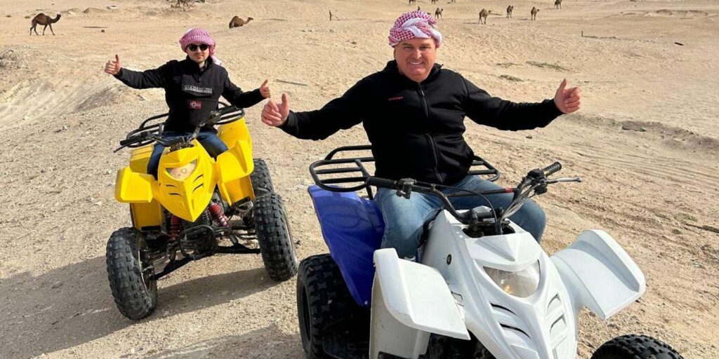 Quad Biking with Dune Bashing