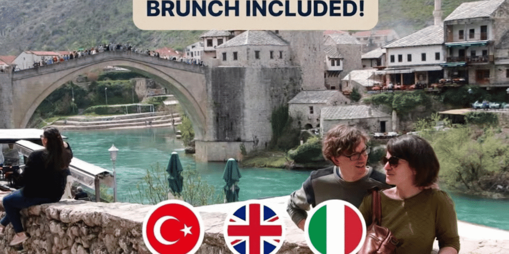 From Sarajevo: Mostar, Konjic, Blagaj, Pocitelj & Kravica Falls