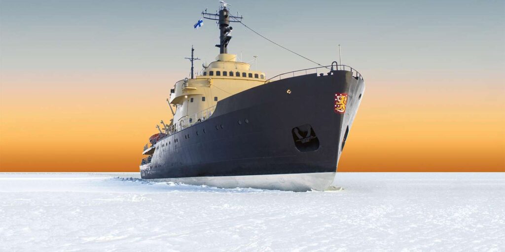 Kemi Icebreaker Sampo Cruise with Ice Floating