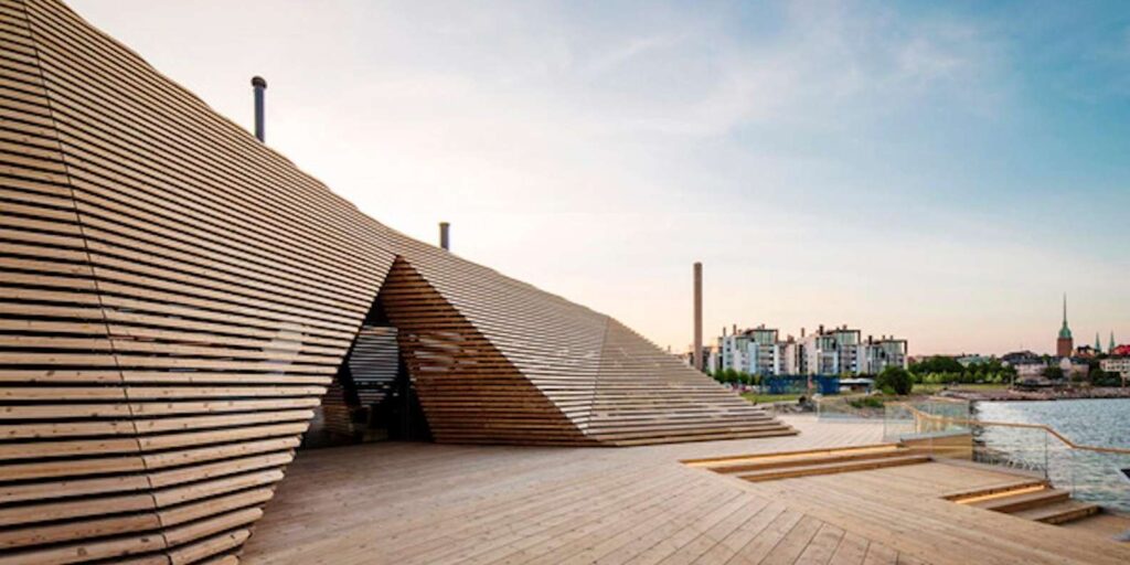 Löyly Waterfront Sauna Entry