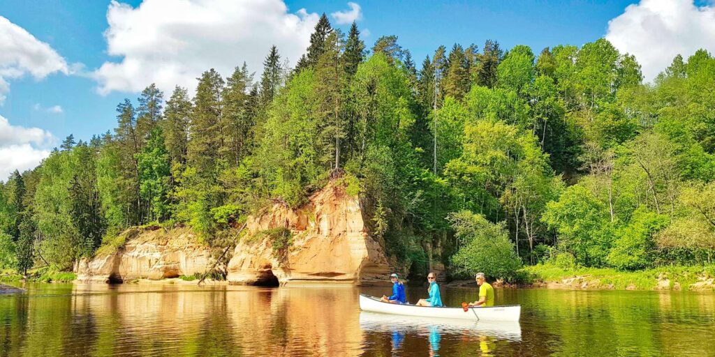 Gauja River Valley Full-Day Kayaking Trip