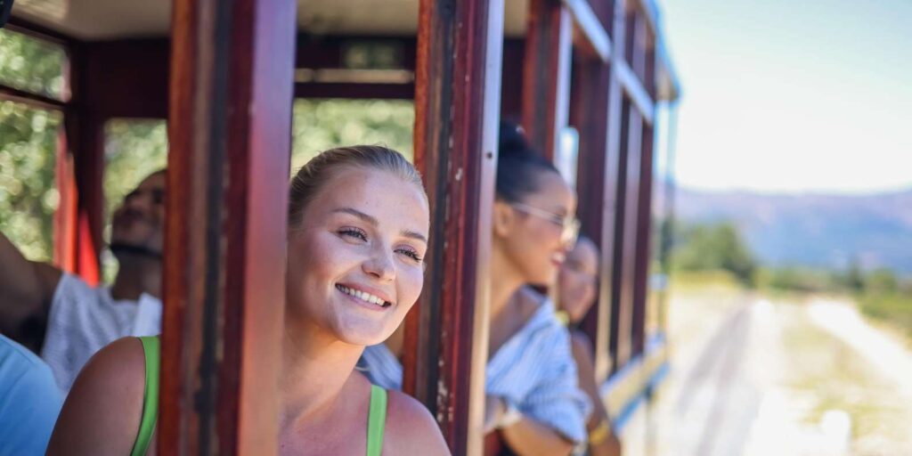 Stellenbosch and Franschhoek wine day with the Wine Tram
