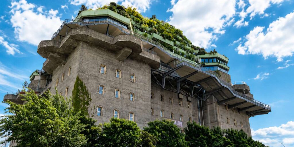 The Green Bunker rooftop, St. Pauli