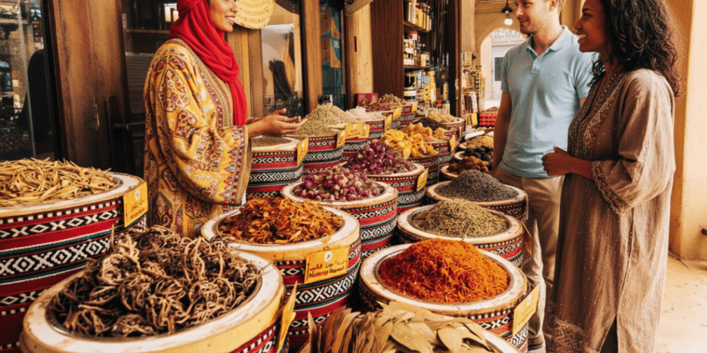 Old Dubai walking tour: creek, souks and street food